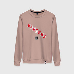 Женский свитшот New York Rangers NHL