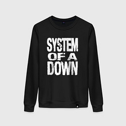 Женский свитшот System of a Down логотип