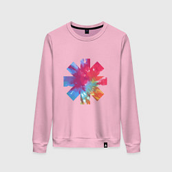 Свитшот хлопковый женский RHCP Color, цвет: светло-розовый