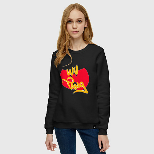 Женский свитшот Wu-Tang Red / Черный – фото 3