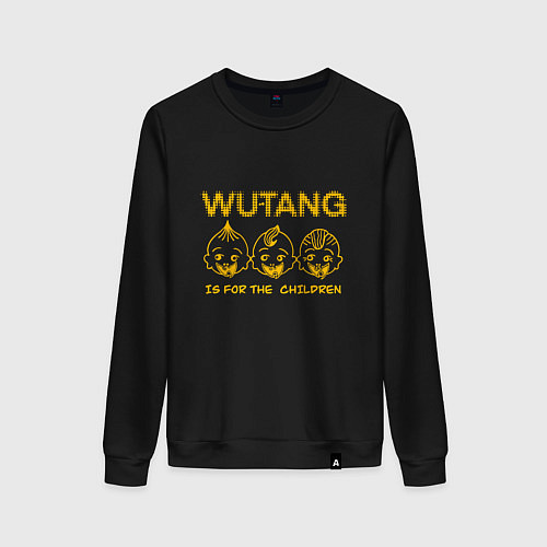 Женский свитшот Wu-Tang Childrens / Черный – фото 1