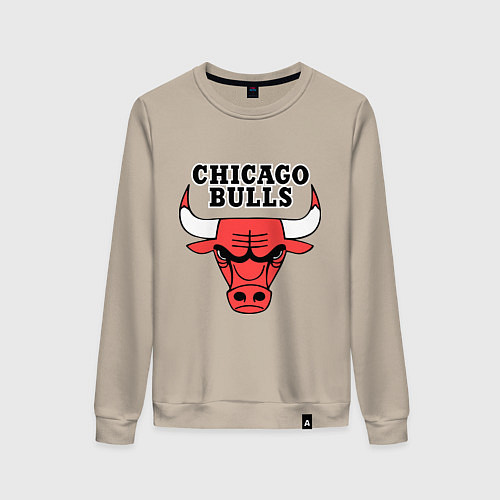 Женский свитшот Chicago Bulls / Миндальный – фото 1