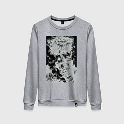 Свитшот хлопковый женский Blame! Killy, цвет: меланж