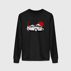 Женский свитшот Subaru Impreza WRX Sti Retro JDM