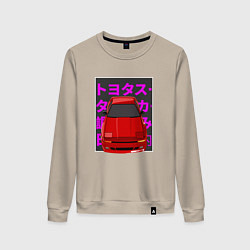 Женский свитшот Supra A70 MK3 JDM