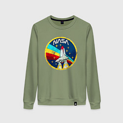 Женский свитшот NASA - emblem - USA