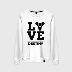 Женский свитшот Destiny love classic