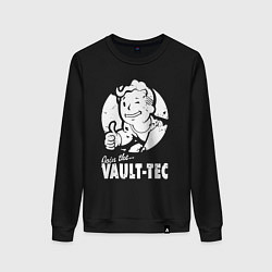 Женский свитшот Vault boy - join the vault tec