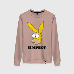 Женский свитшот Simpboy - rabbit Homer