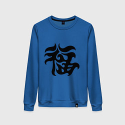 Женский свитшот Японский иероглиф - Удача