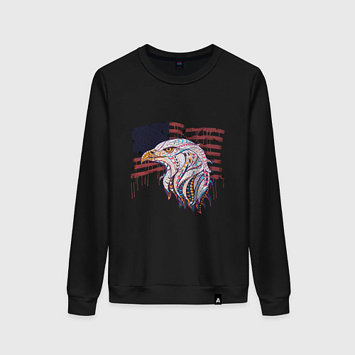Женский свитшот American eagle / Черный – фото 1