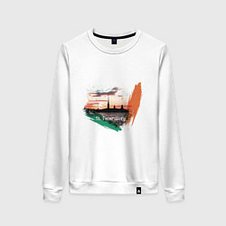 Женский свитшот Питер Петропаловка