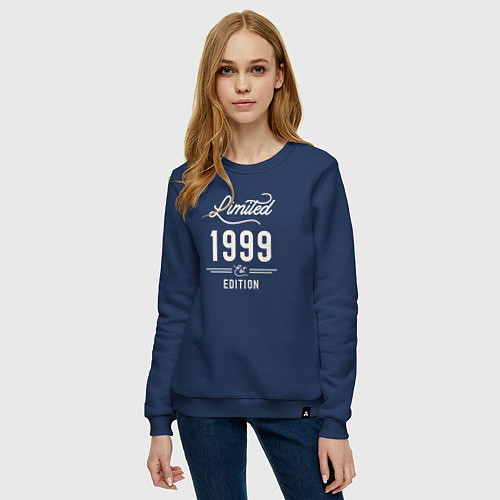 Женский свитшот 1999 ограниченный выпуск / Тёмно-синий – фото 3