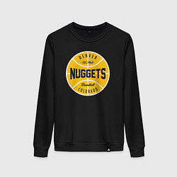 Свитшот хлопковый женский Denver Nuggets 1967, цвет: черный