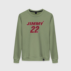 Свитшот хлопковый женский Jimmy 22, цвет: авокадо