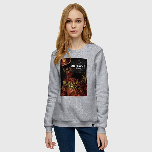 Женский свитшот The Outlast Trials Лиланд Койл / Меланж – фото 3