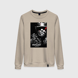 Свитшот хлопковый женский The Outlast Trials Лиланд Койл, цвет: миндальный