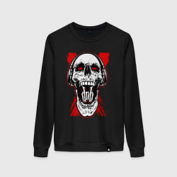 Женский свитшот DnB skull