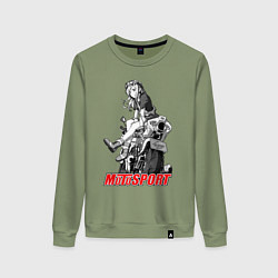 Женский свитшот Moto girl