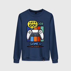 Женский свитшот Gamer by night