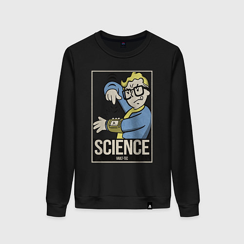 Женский свитшот Vault science / Черный – фото 1