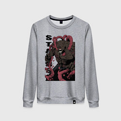 Свитшот хлопковый женский Staarss - nemesis, цвет: меланж