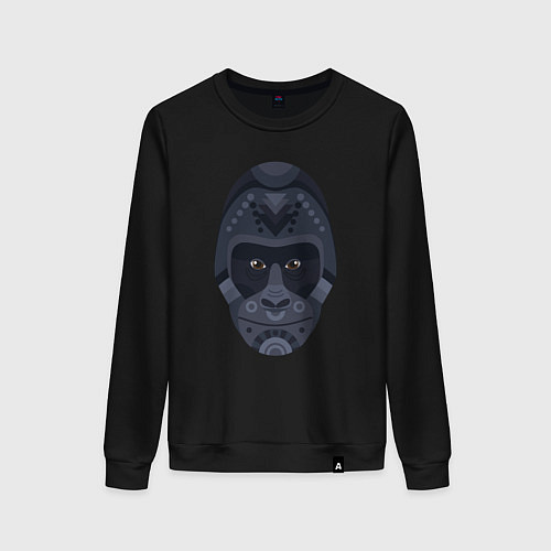 Женский свитшот Black gorilla / Черный – фото 1