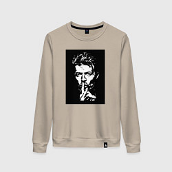Женский свитшот David Bowie - Silence