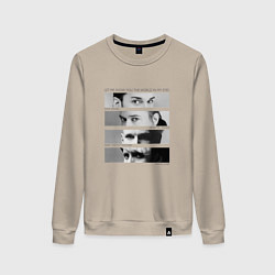 Женский свитшот Depeche Mode - Your World In My Eyes