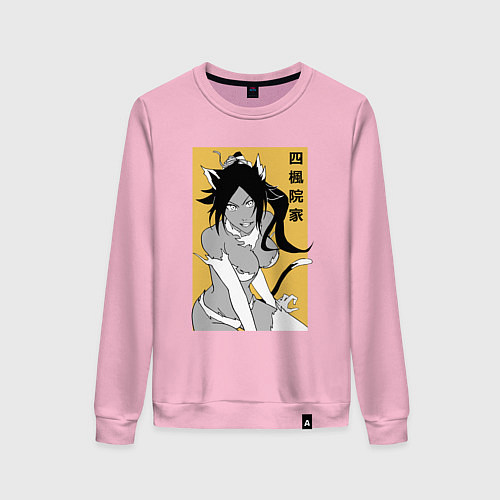 Женский свитшот Йоруичи / Светло-розовый – фото 1