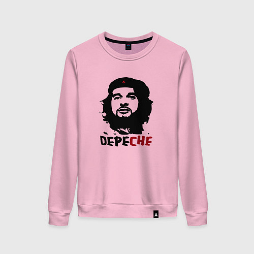 Женский свитшот Dave Gahan from Depeche Mode - Depe Che / Светло-розовый – фото 1