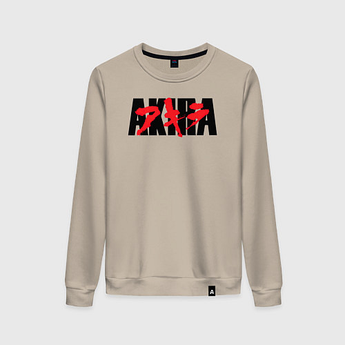 Женский свитшот Акира аниме из 1998 / Миндальный – фото 1