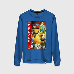 Женский свитшот Earth worm jim 2 cover