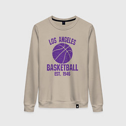 Женский свитшот Basketball Los Angeles