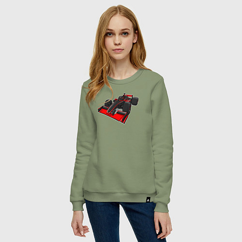 Женский свитшот Formula-1 McLaren / Авокадо – фото 3