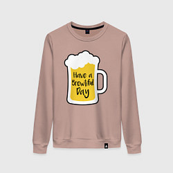 Женский свитшот Brewtiful day