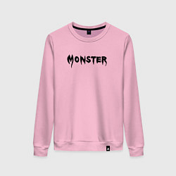 Женский свитшот Monster black