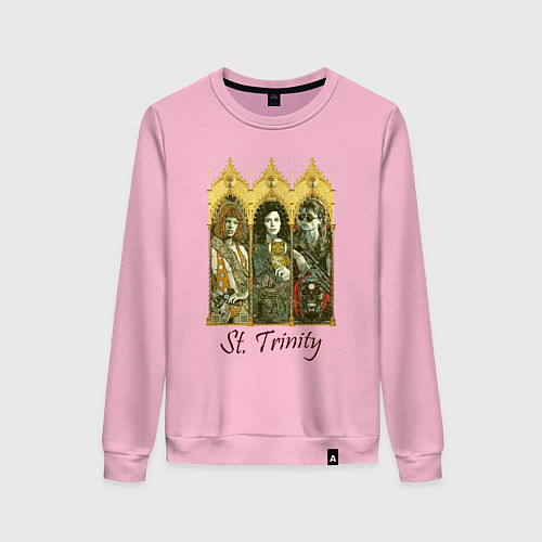 Женский свитшот St trinity / Светло-розовый – фото 1