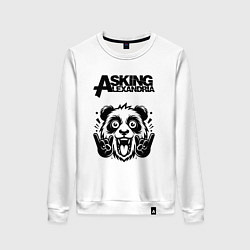 Женский свитшот Asking Alexandria - rock panda