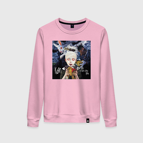 Женский свитшот Korn - See You on the Other Side / Светло-розовый – фото 1
