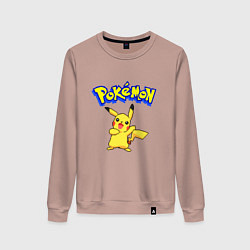 Женский свитшот Pikachu 8-bit pixels