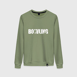 Женский свитшот Боулинг