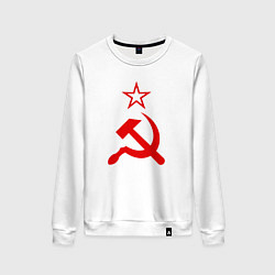Женский свитшот Серп, молот и звезда