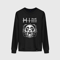 Женский свитшот HIM rock panda