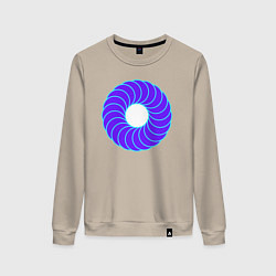 Женский свитшот Фиолетовая баранка