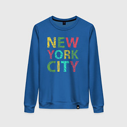 Женский свитшот New York city colors