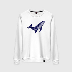 Женский свитшот Space whale