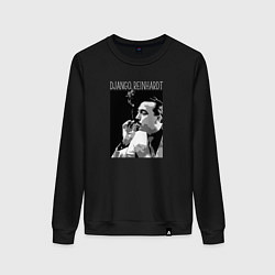 Женский свитшот Django Reinhardt legendary jazz guitarist
