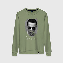Женский свитшот Depeche Mode - Dave Gahan face