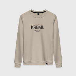 Свитшот хлопковый женский Kreml, цвет: миндальный